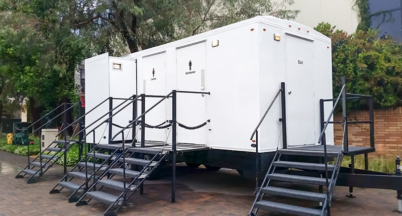  luxury restroom trailers offer a higher level of comfort and elegance compared to standard portable toilets